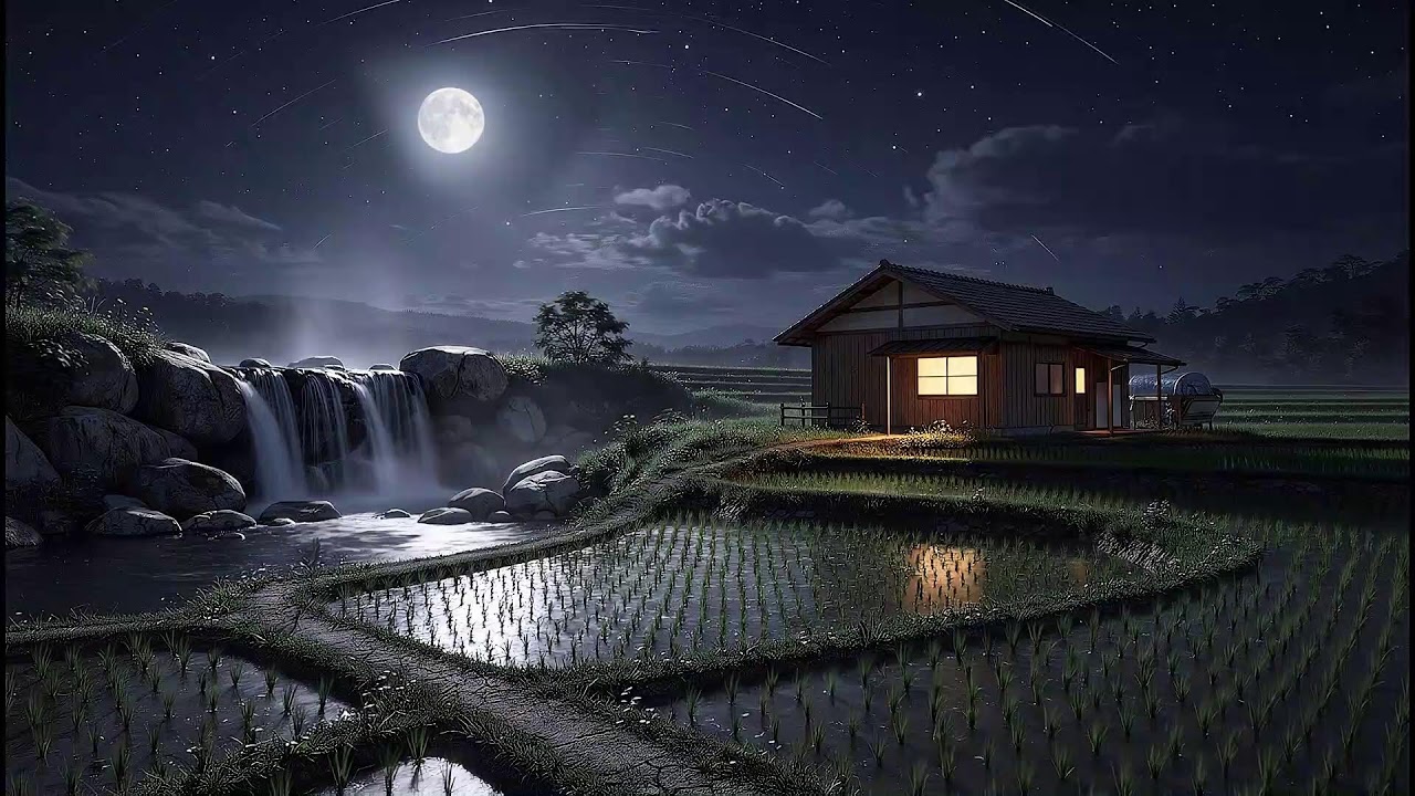 Calming Night 🌑 Healing of Stress,Anxiety and Depressive States,Relaxing ,Nighttime Sleep Time 2