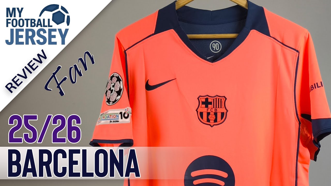 Barcelona Third Jersey 25/26 (GrKits5) Fan Version Review
