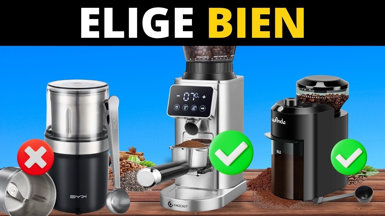 ✅ Top 5 Molinos de Café Eléctricos 2026 ☕ Más sabor por menos precio