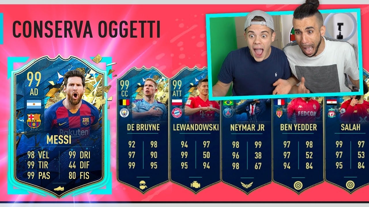 😱 3x99 nello STESSO PACCHETTO! NON CI CREDOO! PREMI FUT CHAMPIONS TOP 100 | FIFA 20