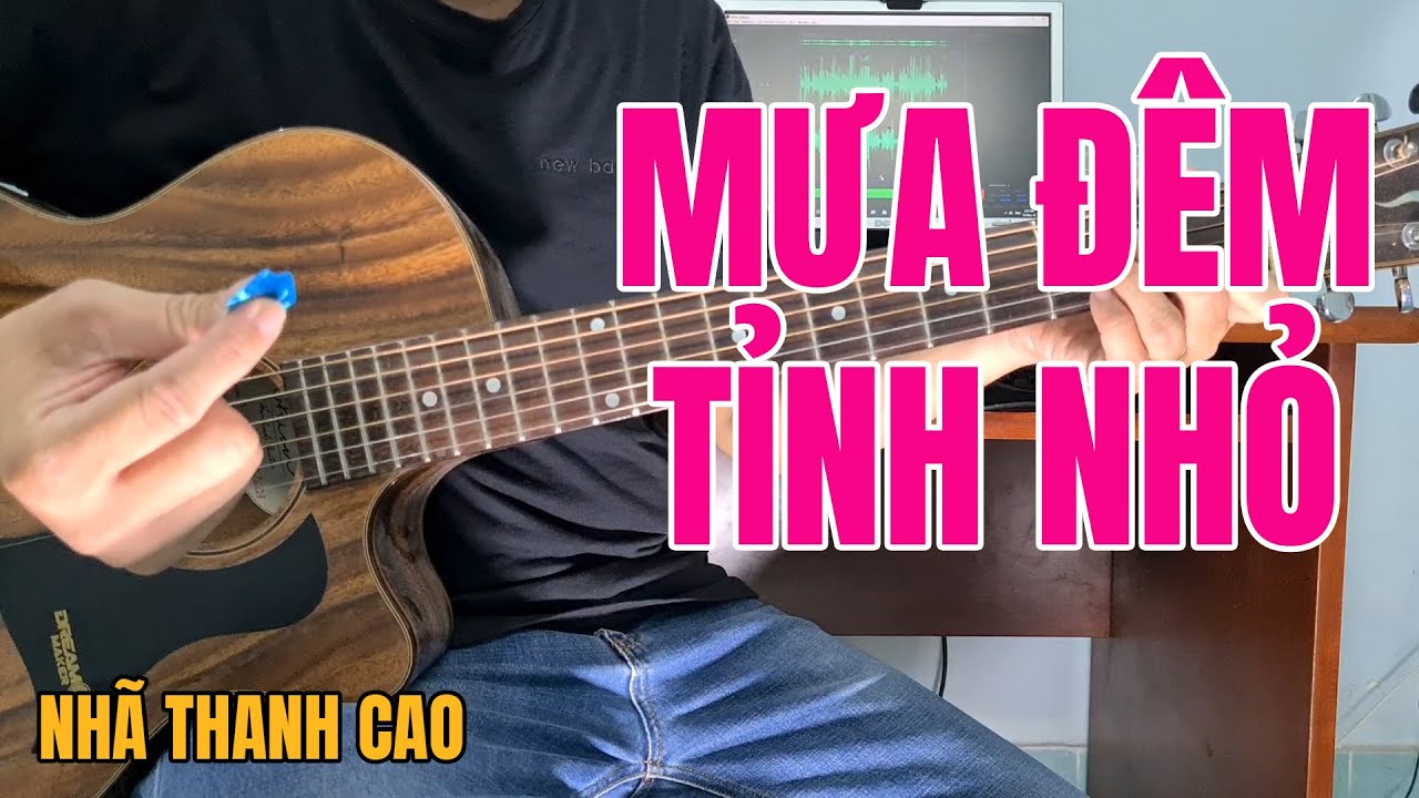 Đánh BOLERO không khó - MƯA ĐÊM TỈNH NHỎ