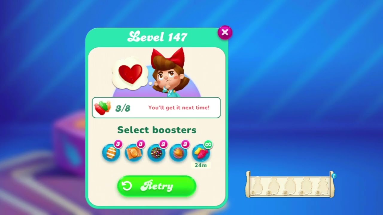 Candy crush soda saga level 146-148