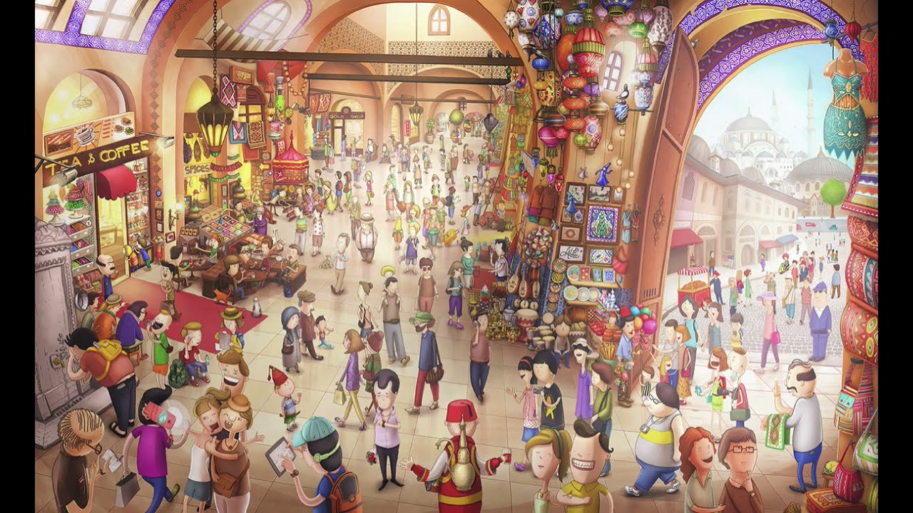 Over 5 hours of HD Wimmelbilder Art