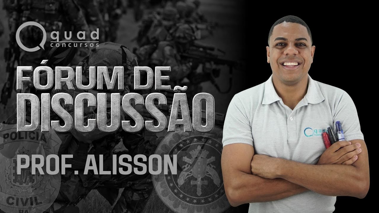 Fórum de Discussão (11/12) - Português - Professor: Alisson