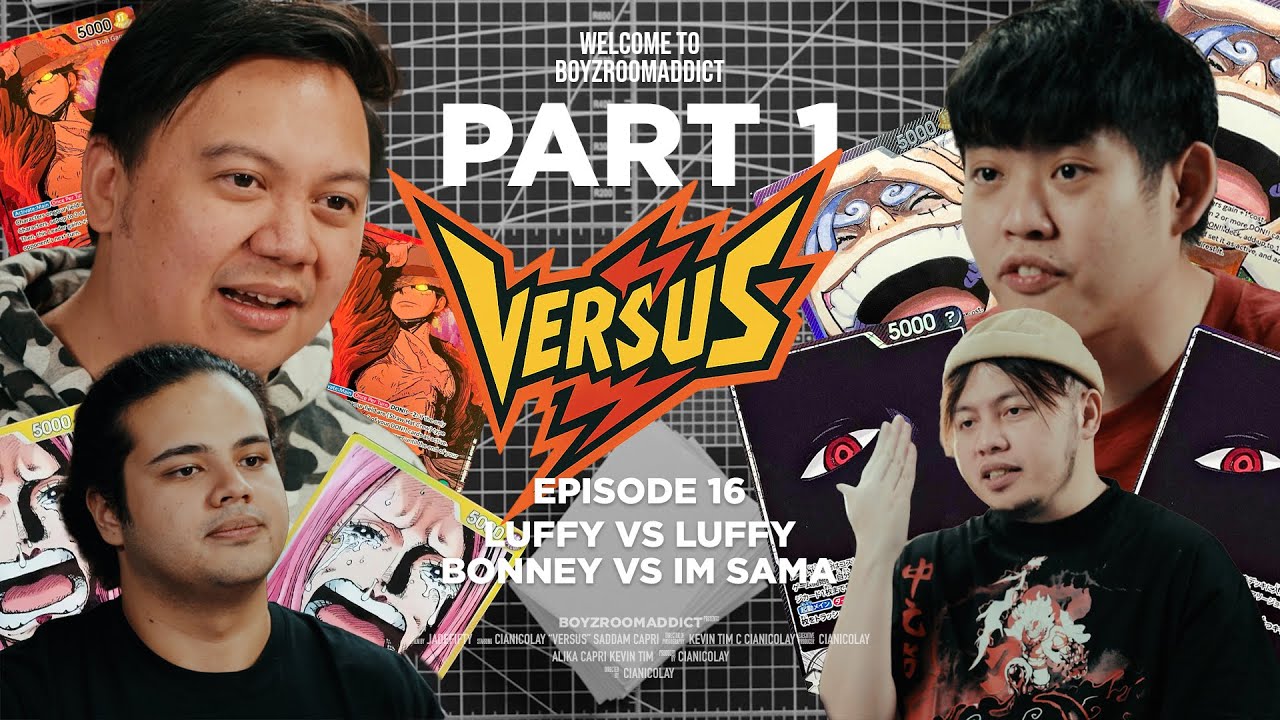 VERSUS EP 16 | GP LUFFY VS BP LUFFY | YELLOW BONNEY VS BLACK IM | OP TCG ONE PIECE (SUARA CREW DUEL)