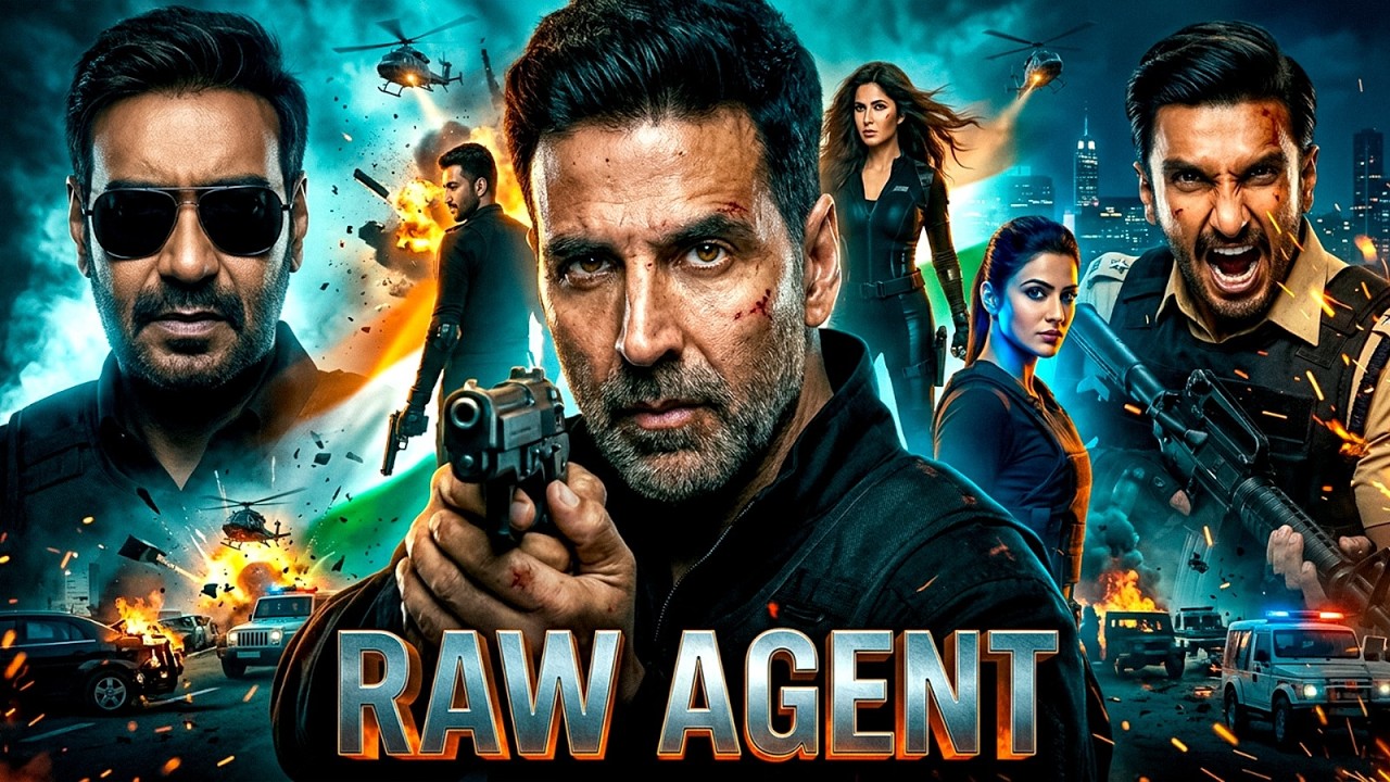 RAW AGENT Full Movie Hindi Dubbed | Akshay Kumar | Katrina Kaif | Action Spy Thriller Movie