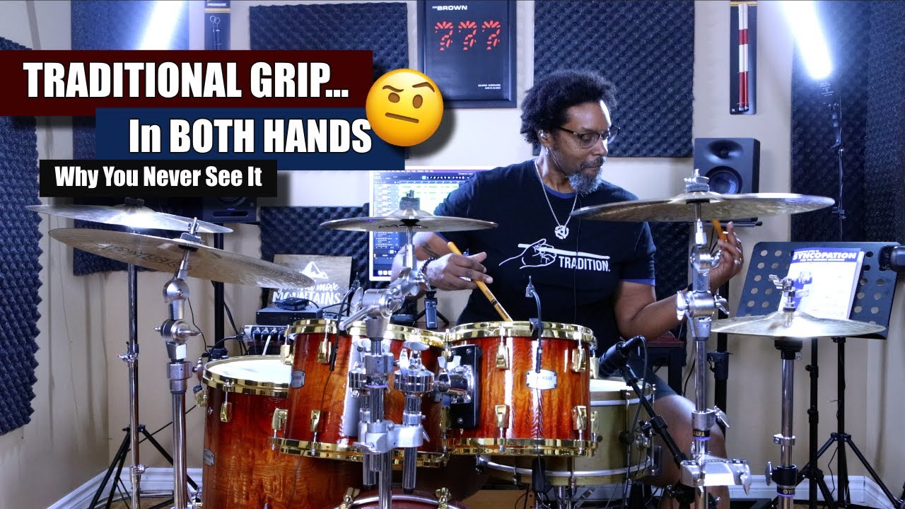 Rob Brown Plays Traditional Grip...In Both Hands?! 🤨