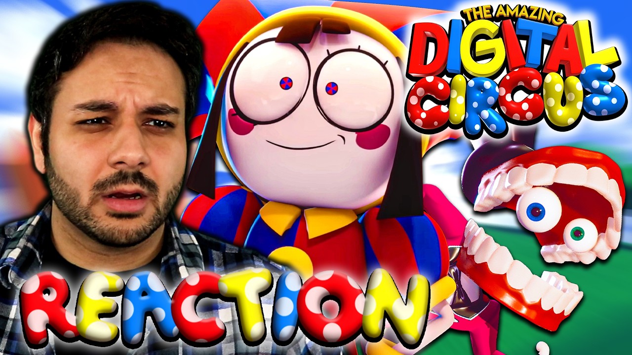 WATCHING THE AMAZING DIGITAL CIRCUS - LIVE REACTION (EP 1 - 4)