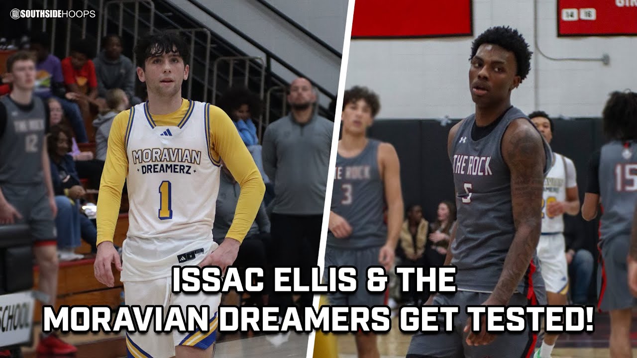 Isaac Ellis & Caleb Jones duo went CRAZY! Moravian Dreamers vs The Rock School Full Game Highlights