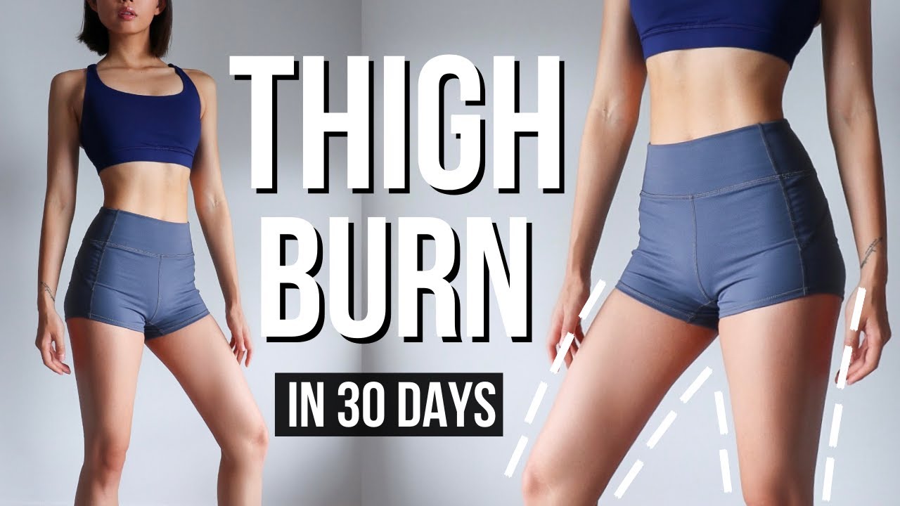 THIGH BURN IN 30 DAYS 🔥 30 INNER & OUTER THIGH EXERCISES #EmiTransform