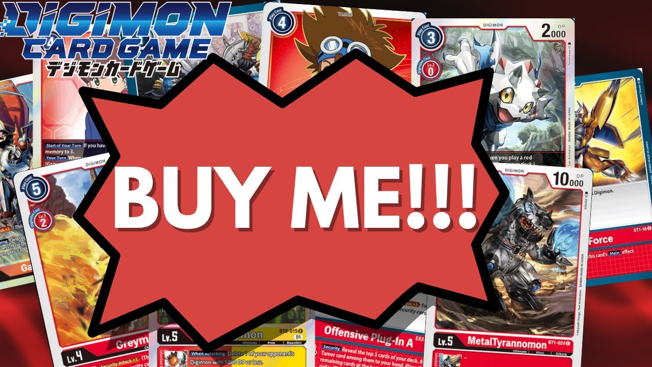 These are the Must-Have Red Cards -  Digimon TCG