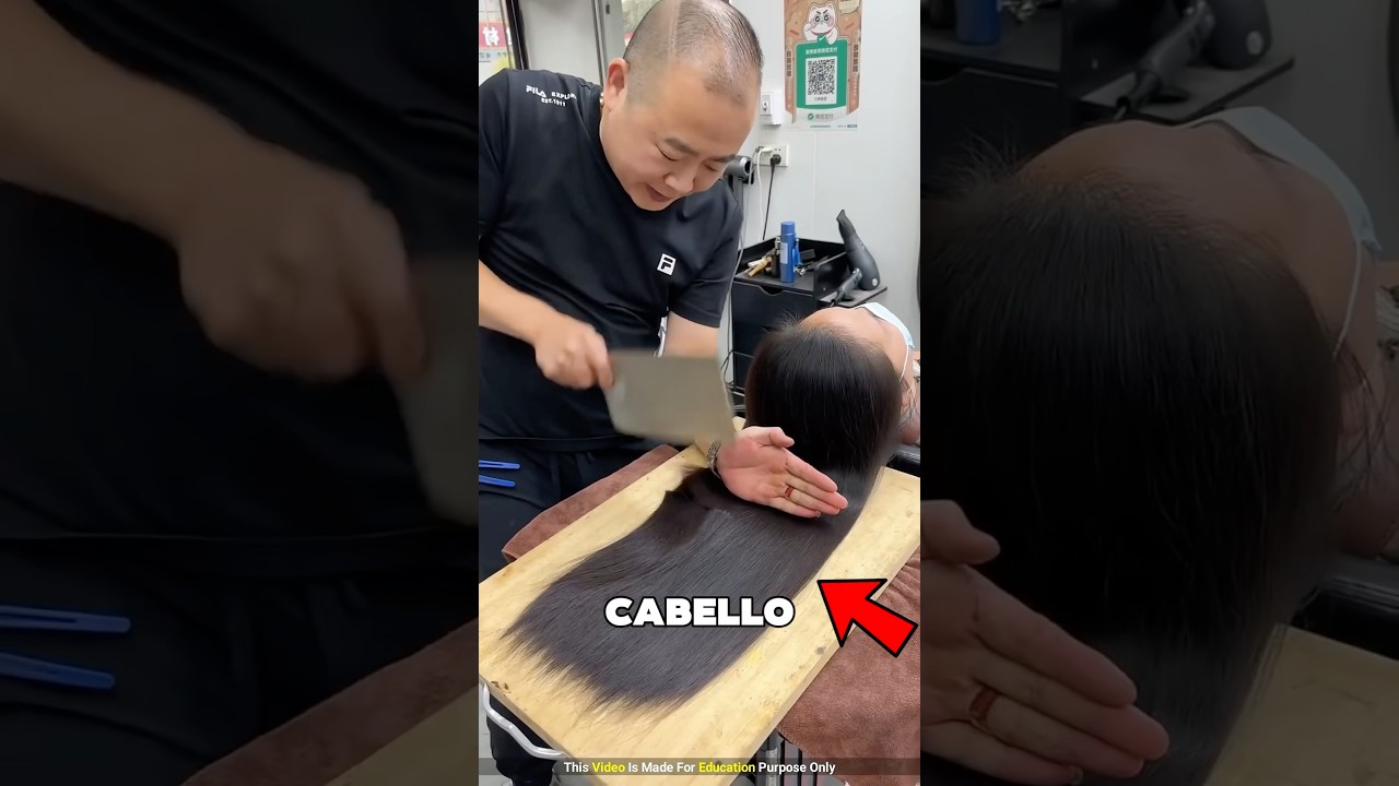 Este Barbero Cambi&oacute; La Peluquer&iacute;a China 😮❤️