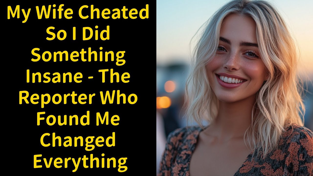 My Wife Cheated So I Did Something Insane - The Reporter Who Found Me Changed Everything