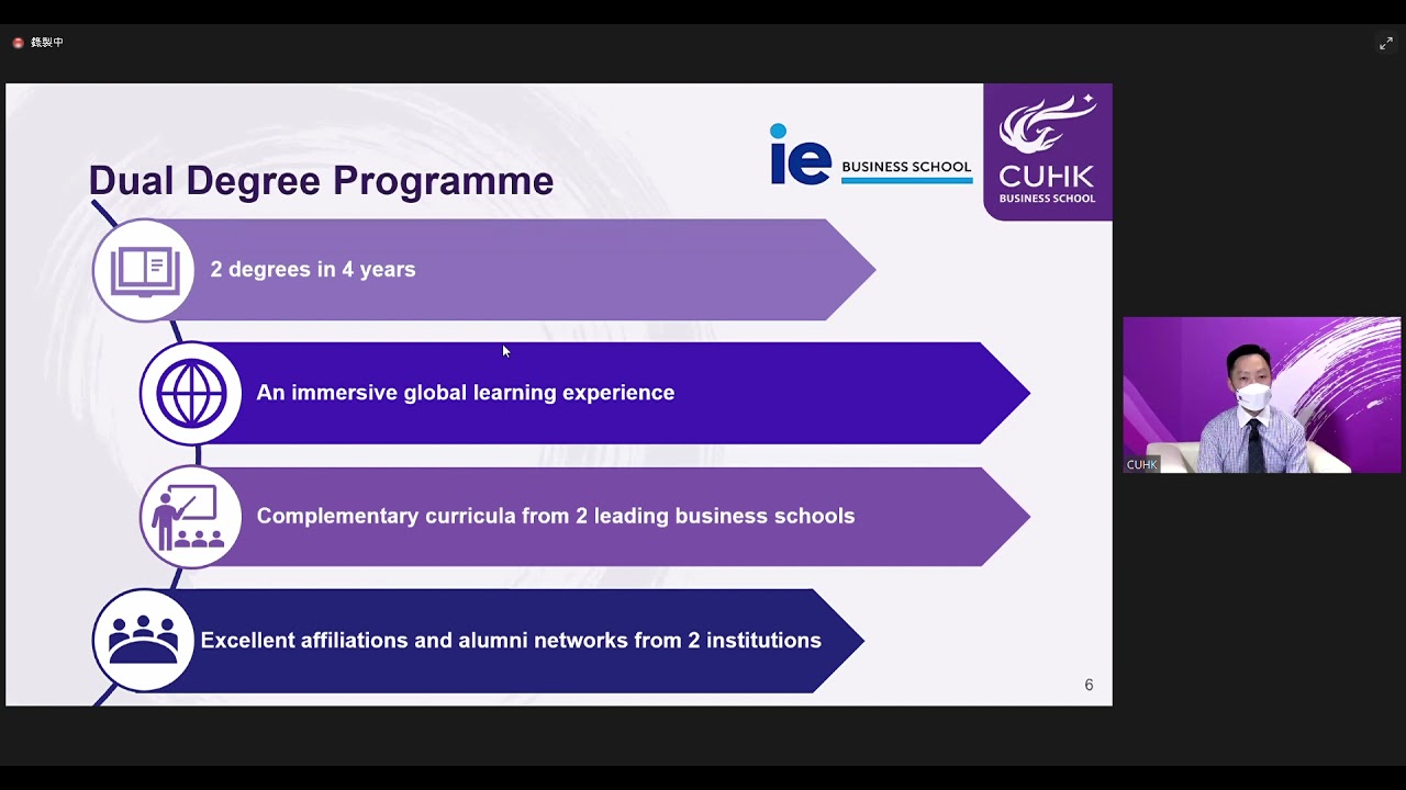 [CUHK Info Day 2021] CUHK Business School - Integrated BBA