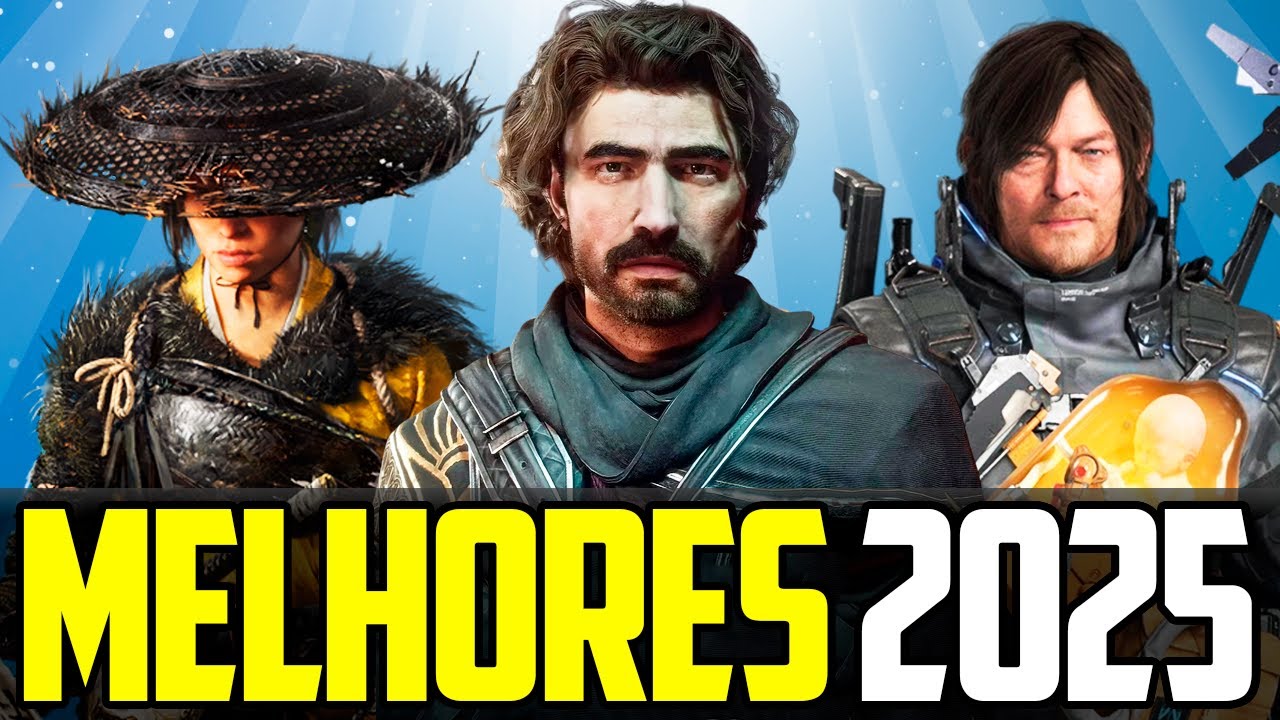TOP 10 - MELHORES GAMES DE 2025