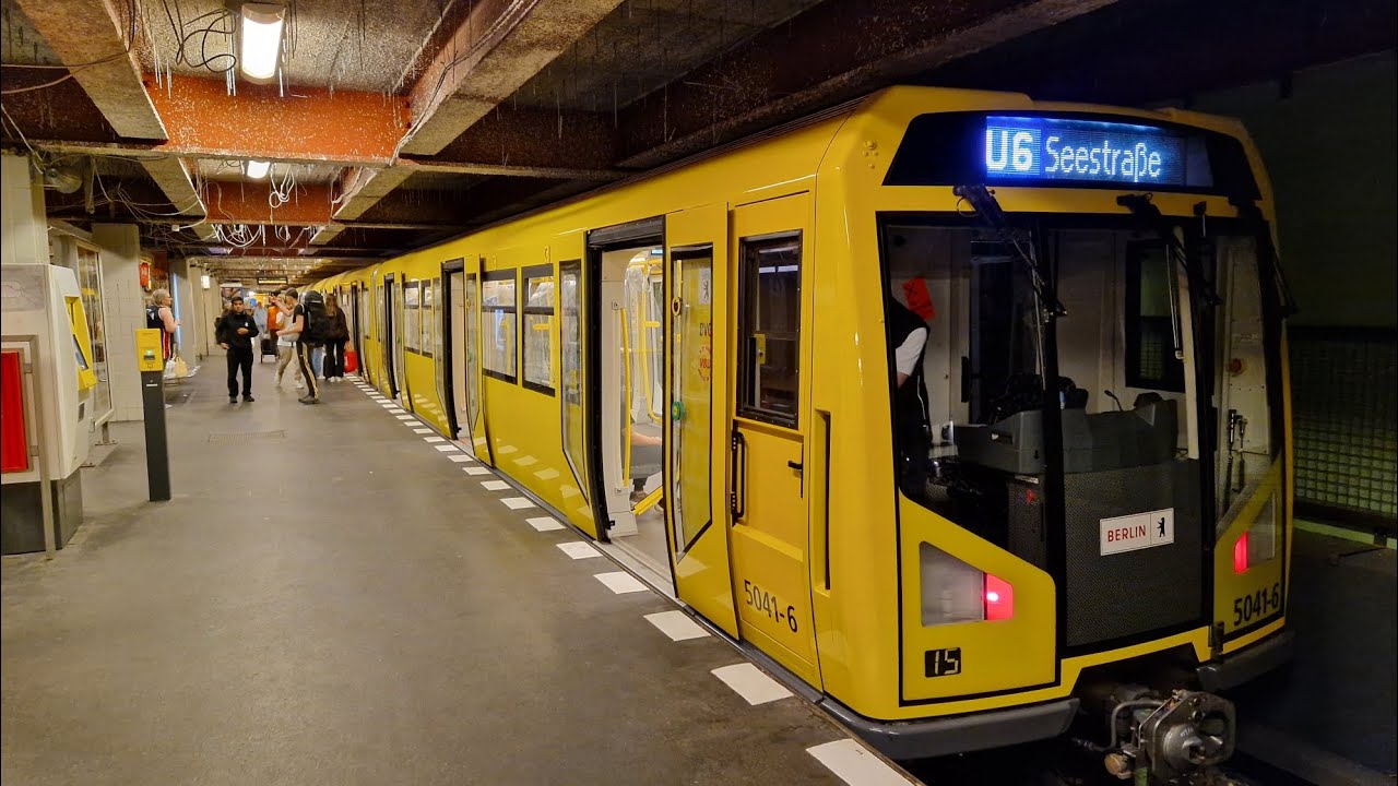 Mitfahrt in der U6 von Alt-Mariendorf bis Seestraße im H01 5041-1