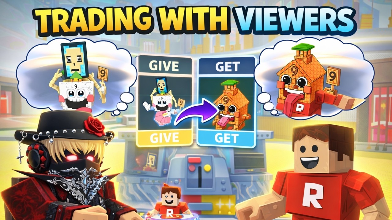 STEAL A BRAINROT! TRADING WITH VIEWERS #roblox #roblox #roblox #shorts