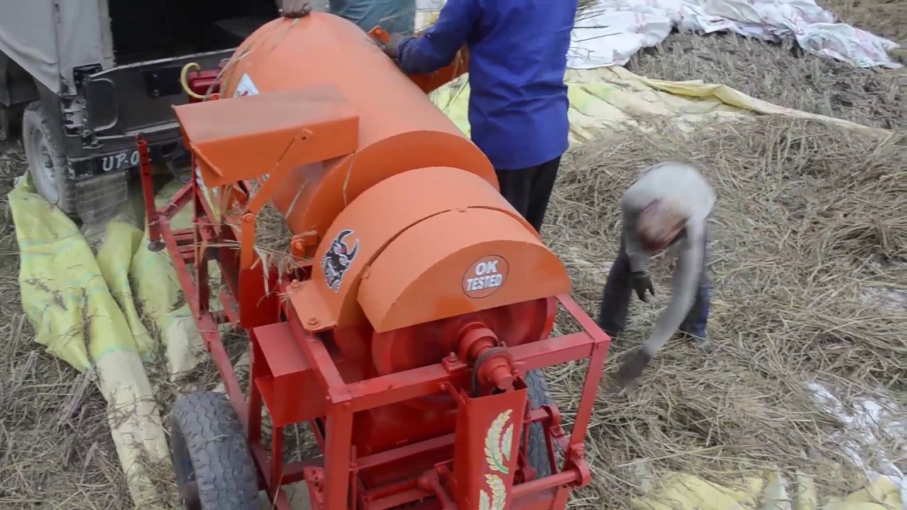 Jai Gurudev Mini Paddy Thresher (For Any Inquiry Call +91- 7535016007 , 7535016008 , 7535016009)