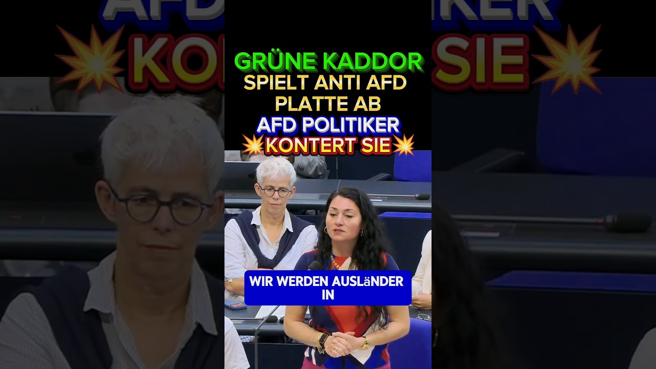 💥AFDler ZERST&Ouml;RT GR&Uuml;NEN NPC⚡#afd #parteitag #erfurt #2026 #weidel #merz #spd #politik #cdu
