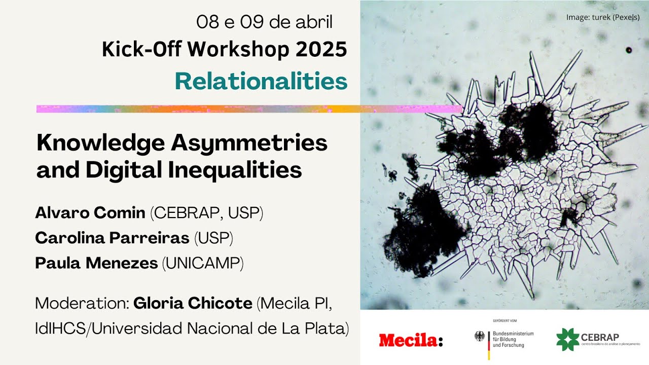 Knowledge Asymmetries and Digital Inequalities - Mecila Kick-Off Workshop 2025