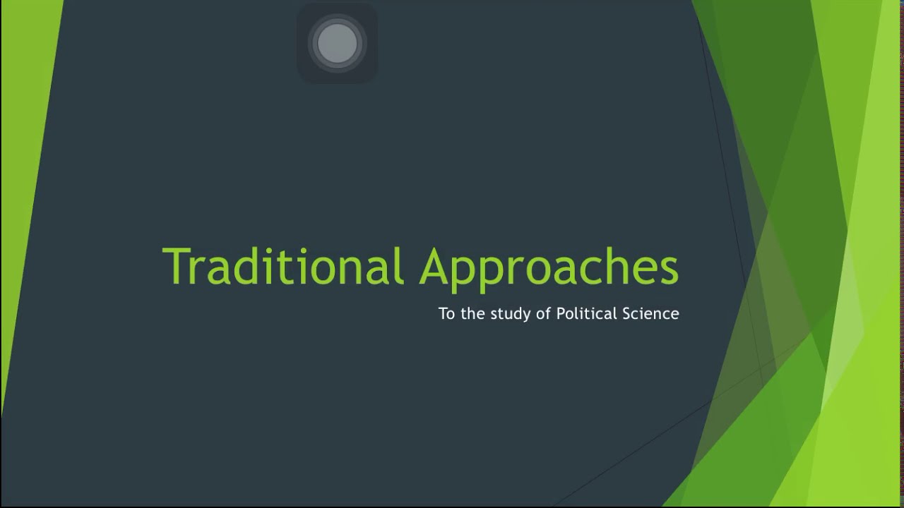 Traditional Approach