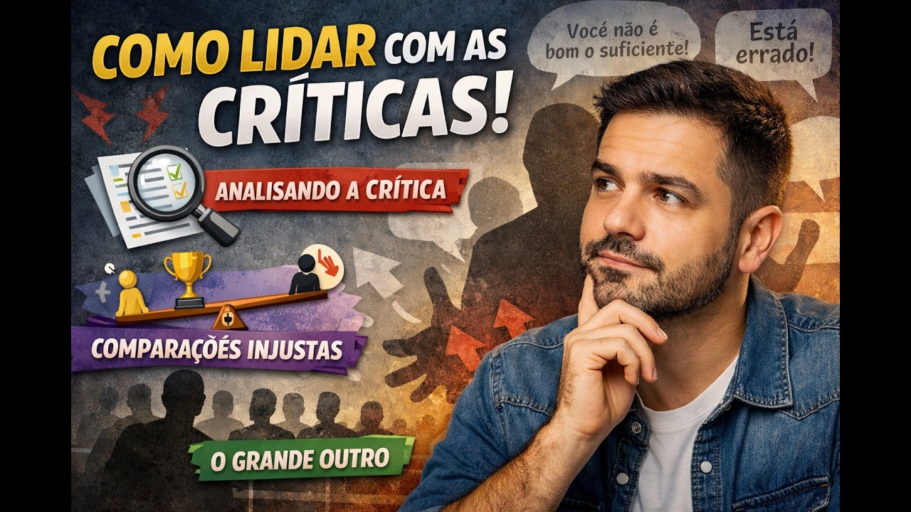 Como Lidar com Críticas: Analise a Crítica, Pare de se Comparar e Entenda o Grande Outro (Lacan)
