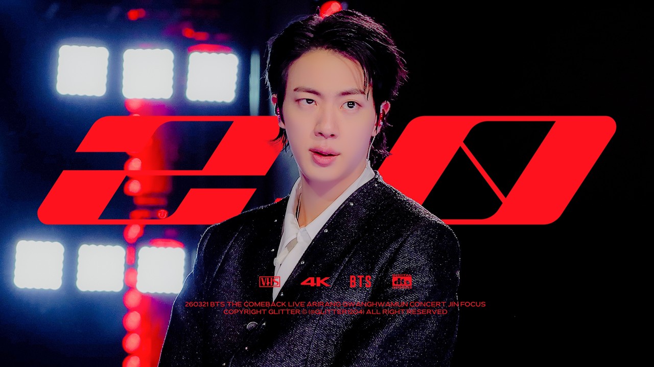 [4K cam] 260321 BTS The Comeback Live Arirang Gwanghwamun Concert 2.0 Jin Focus