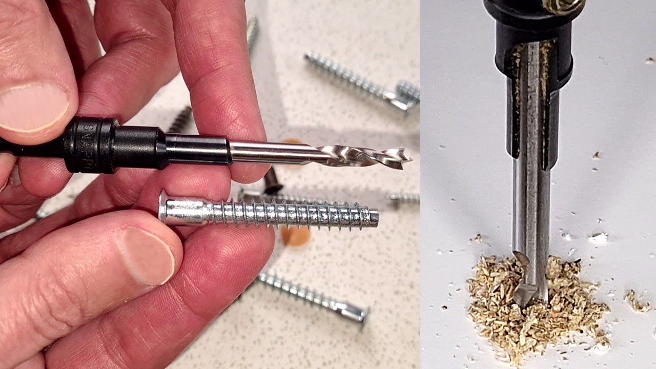 How to SCREW wood or chipboard together