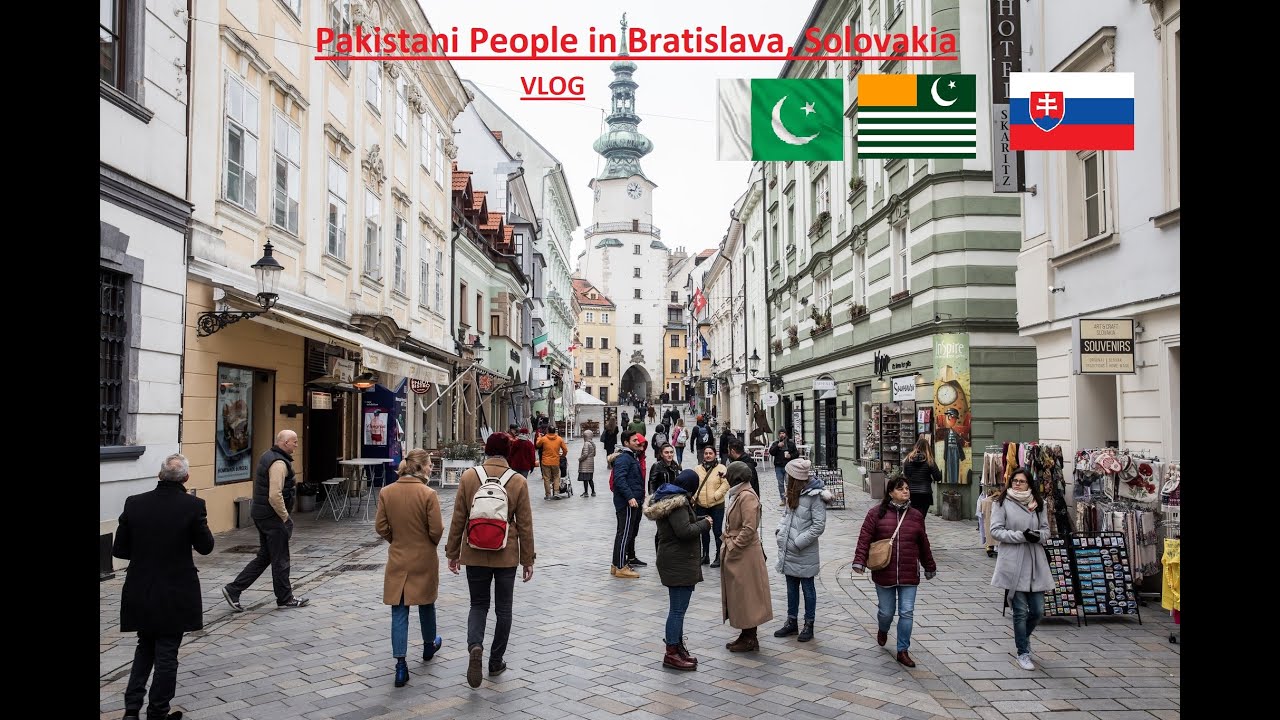 Bratislava VLOG I Pakistani People in Bratislava I Solovakia, Bratislava