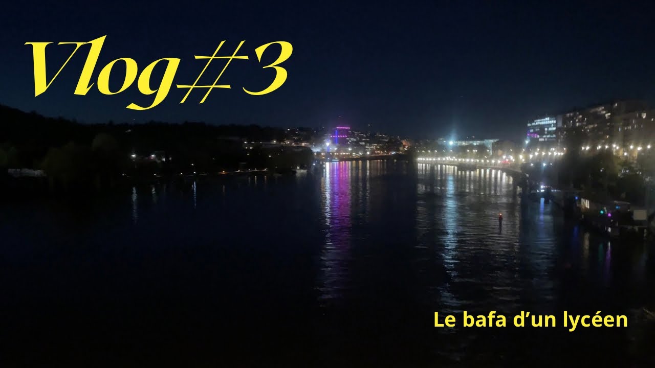 Study vlog: semaine de bafa et Life style