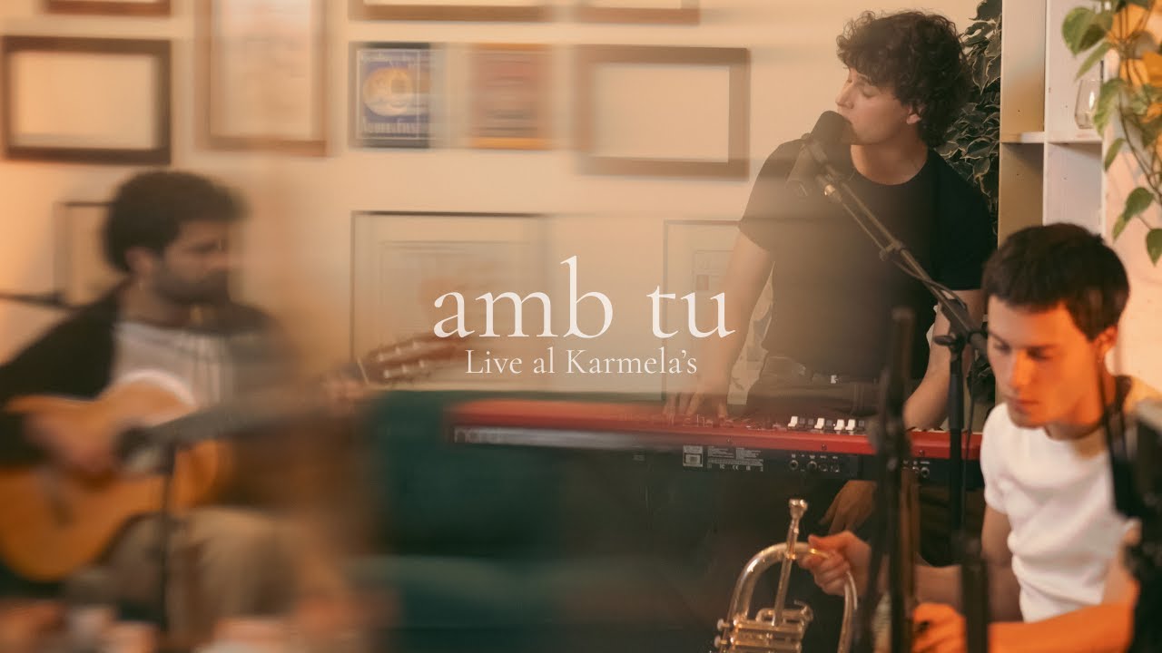 Roger Padr&oacute;s - Amb tu (Live al Karmela's)