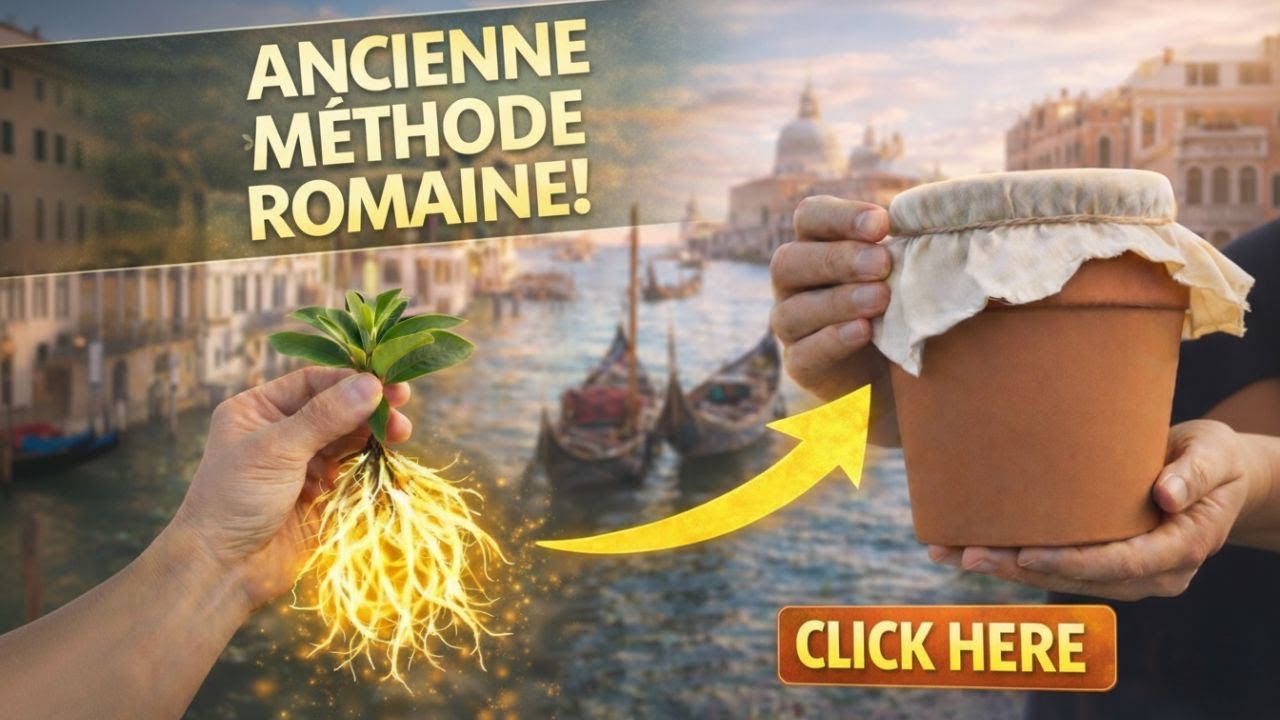 Les Romains utilisaient cette méthode pour bouturer… et elle est incroyable 🌿