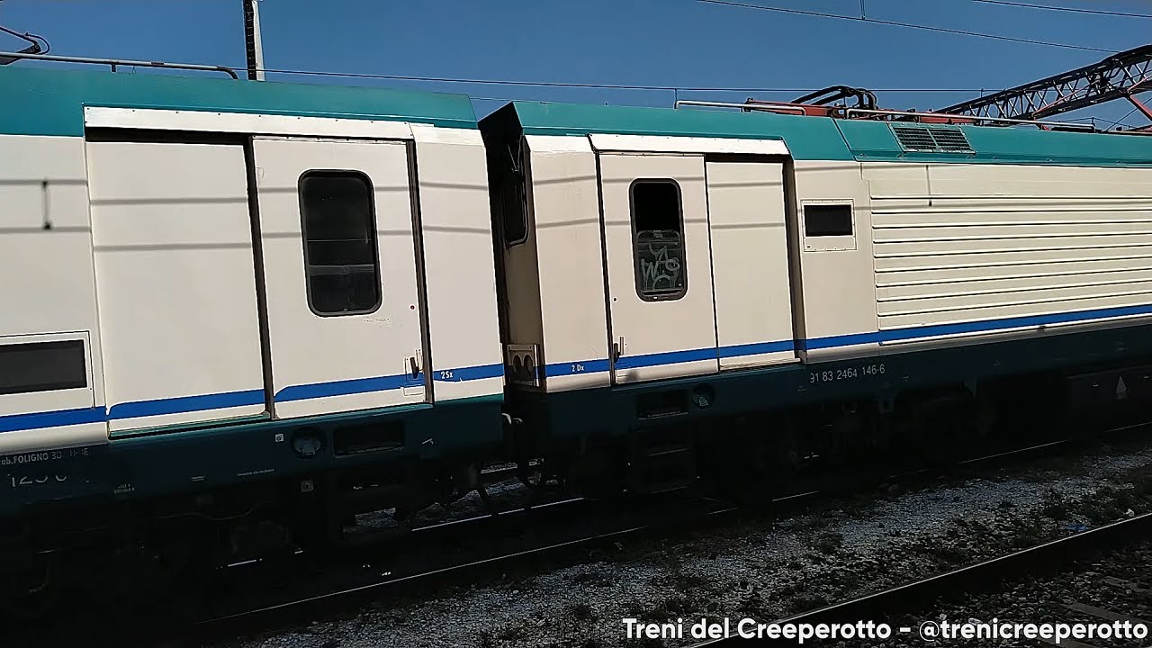 Accensione doppia E464.125 + E464.146 & Partenza - Livorno Centrale (02/08/2023)