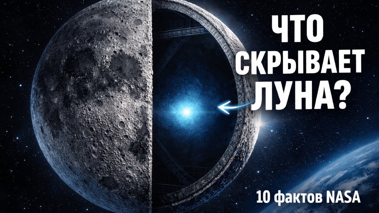 Луна — Искусственный Спутник? ЗАГАДКИ ЛУНЫ