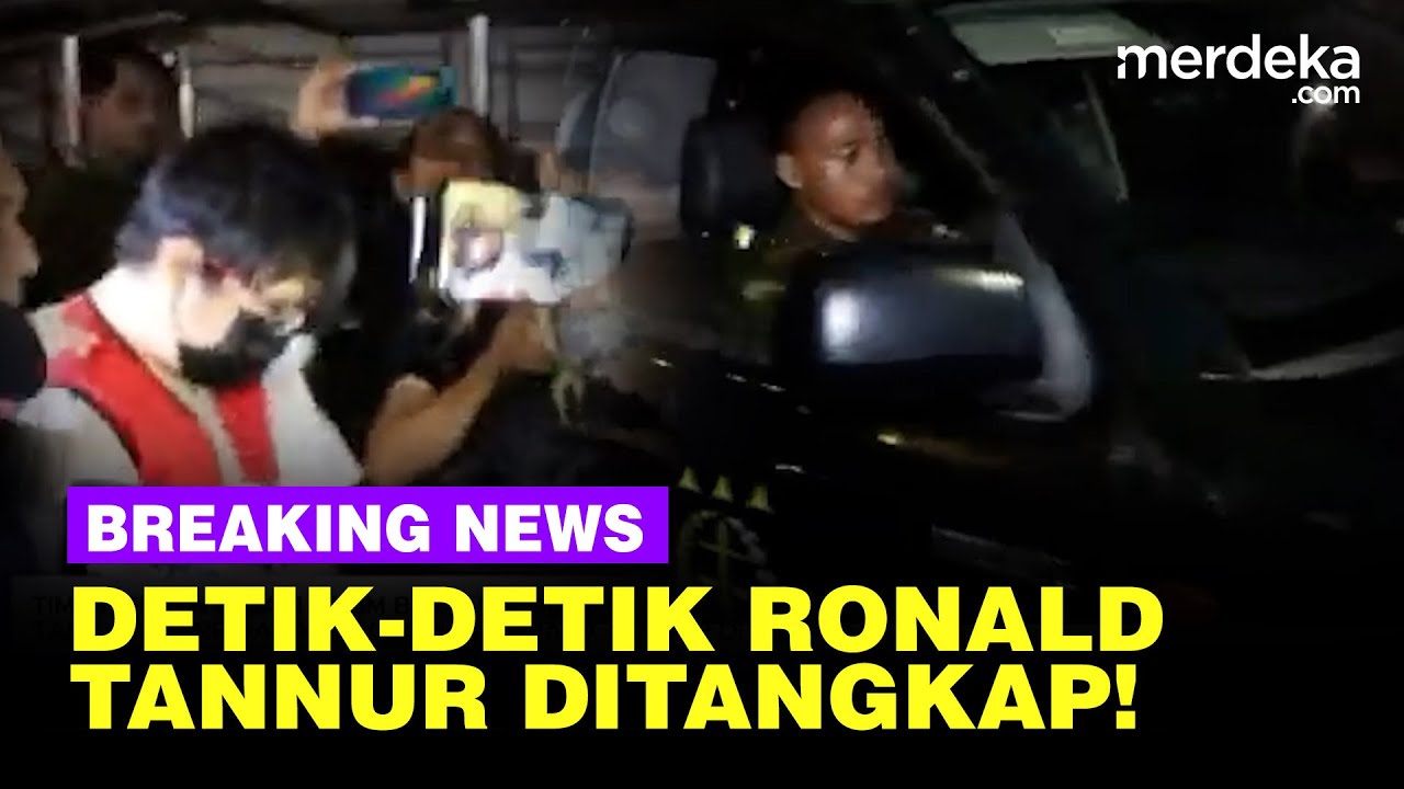 Tegang! Ronald Tannur Ditangkap Kejati Jawa Timur di Surabaya
