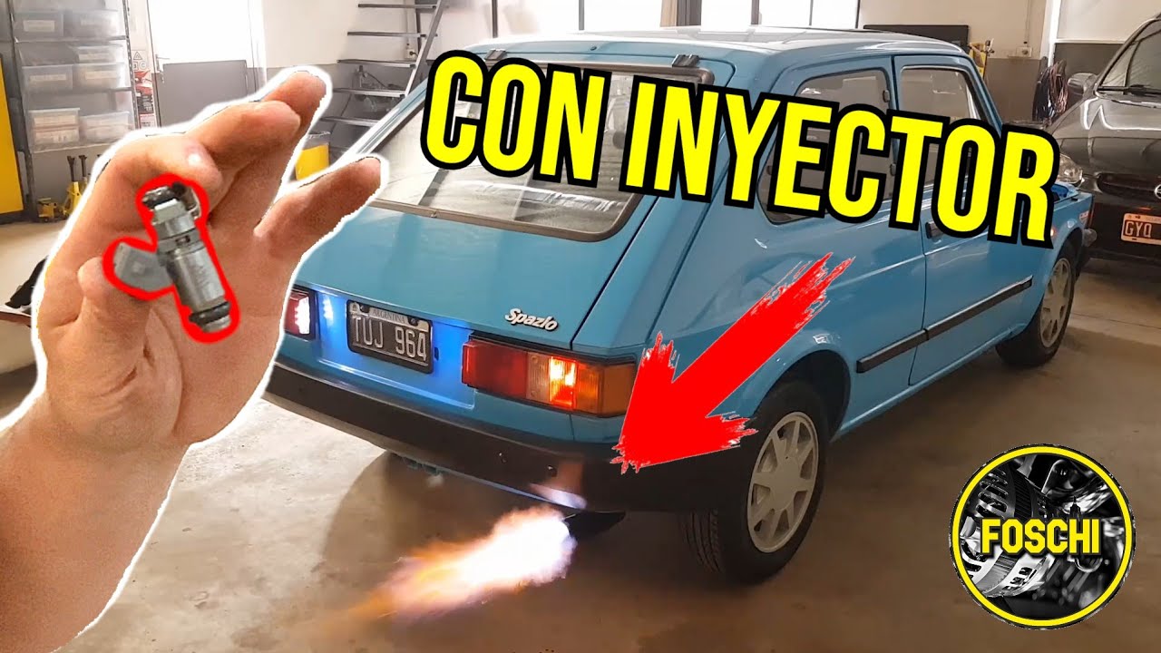 𝗙𝗨𝗘𝗚𝗢 con INYECCION DE COMBUSTIBLE!! (Primer intento)🔥🔥 - FOSCHI