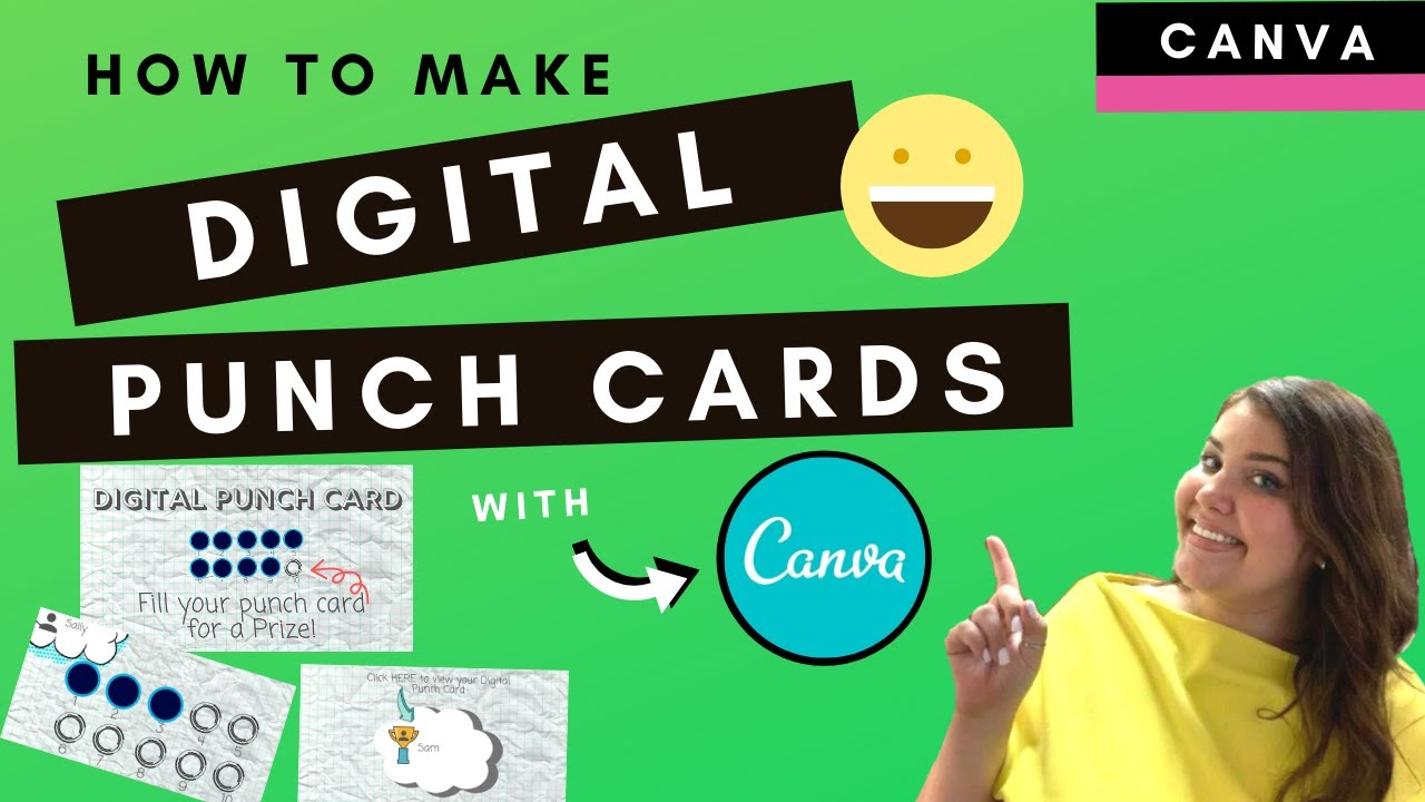 Coffee & Canva Bonus Video: How To Make Digital Punch Cards