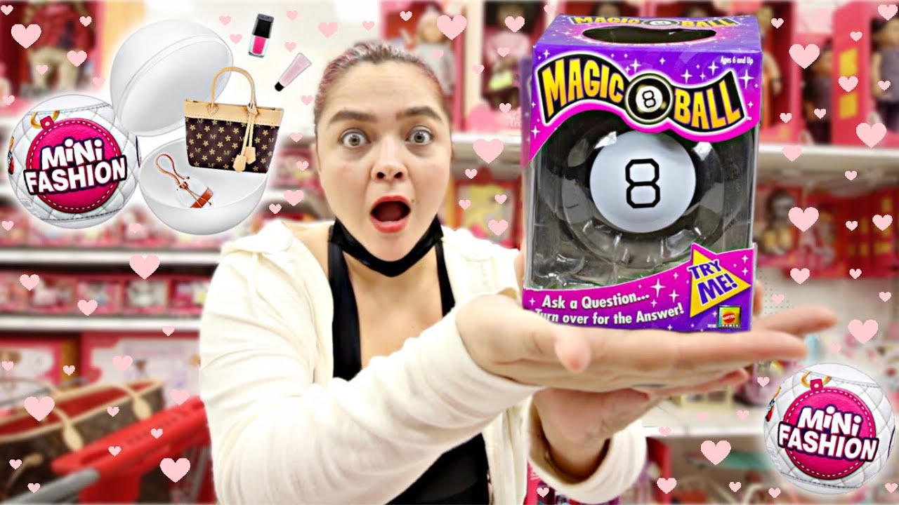 MINI FASHION💕 Magic 8 Ball helps me find New Mini Brands