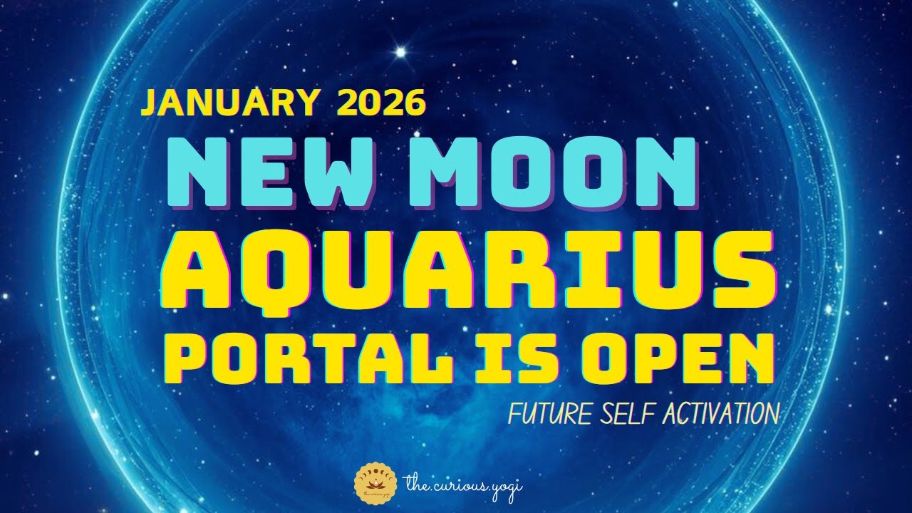 January 2026 Capricorn New Moon Meditation | Enter the Aquarius Portal + Future Self Activation ✨ 🌊