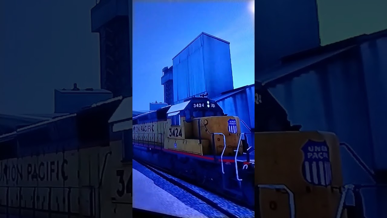 up SD40-2 3424