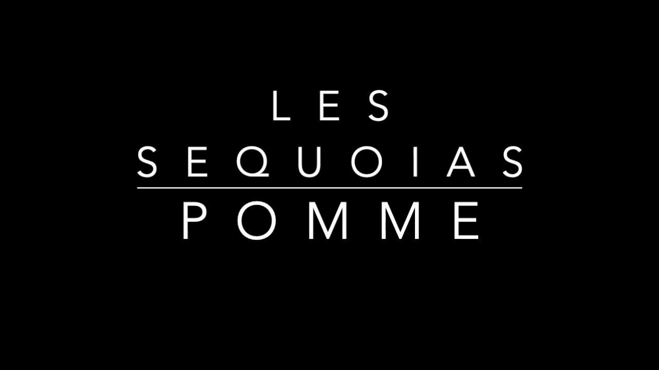 les sequoias - Pomme (Karaoke piano)