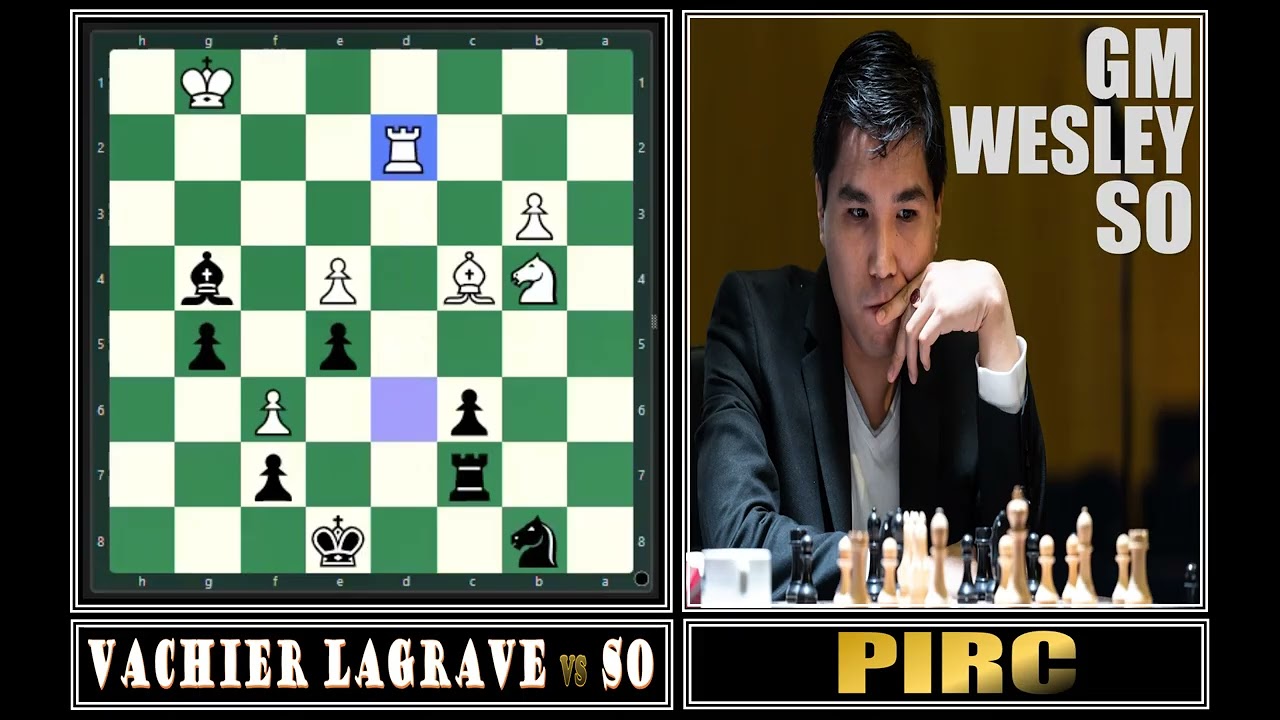 Chess Review: Gm Wesley So - Pirc Defense #chess