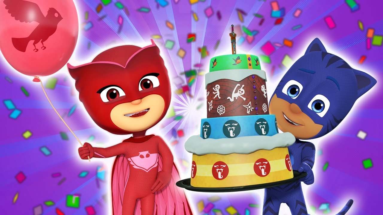 PJ Masks em Português 🎉 Feliz Ano Novo! 🎈Desenhos Animados