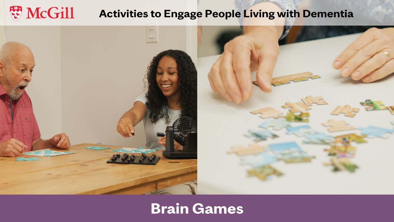 Activities to Engage People Living with Dementia - Brain Games - Introduction