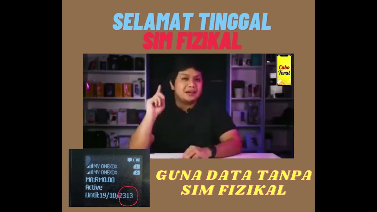 Esim | CARA IPHONE GUNA NOMBOR KEDUA WALAUPUN ADA 1 SLOT SIM | ULTIMATE DATA & HOTSPOT