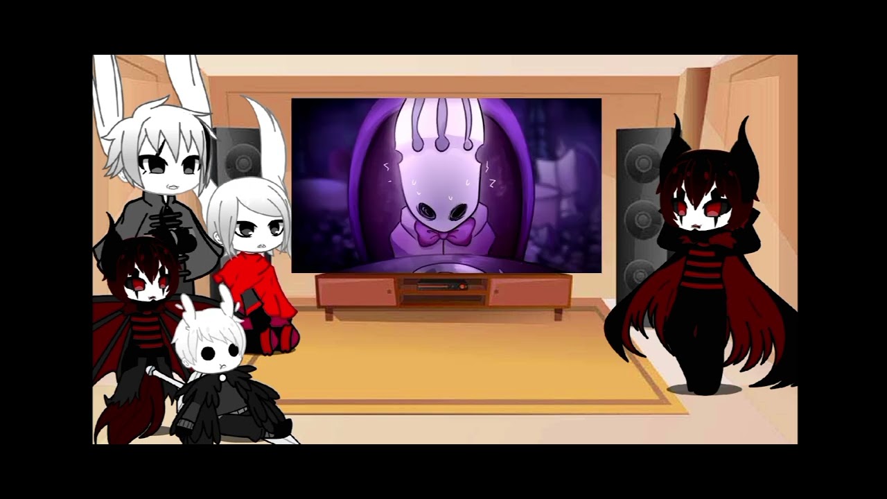 Реакция Hollow knight на видео про них