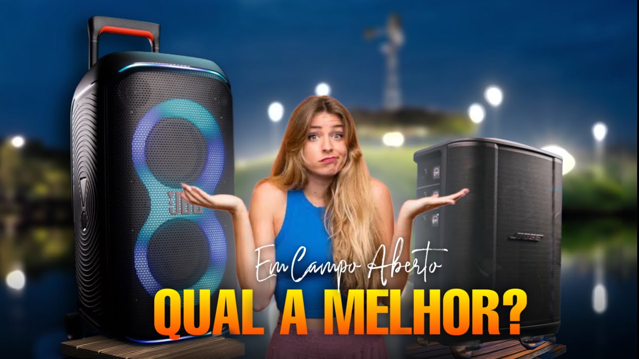 JBL PARTYBOX 32O VS BOSE S1 PRO+!!! REVANCHE EM CAMPO ABERTO, QUEM LEVA!?