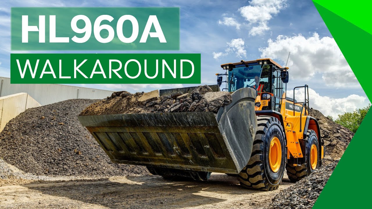 Walk Around the HL960A with Us | Hyundai Construction Equipment