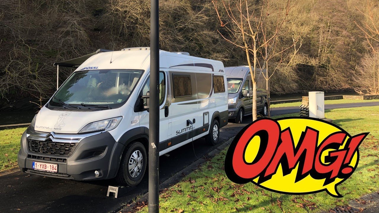 Met de camper naar de Ardennen.