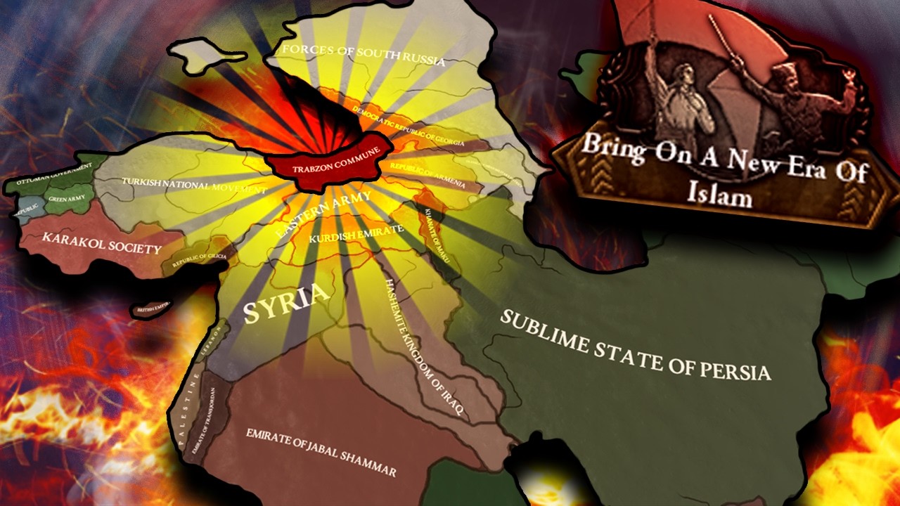 Forming The Islamic Soviet Union in Collapsing World!